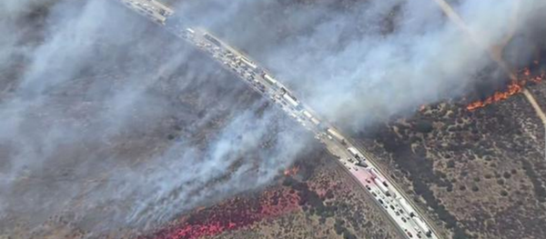 Cajon Pass wildfire - Sputnik International