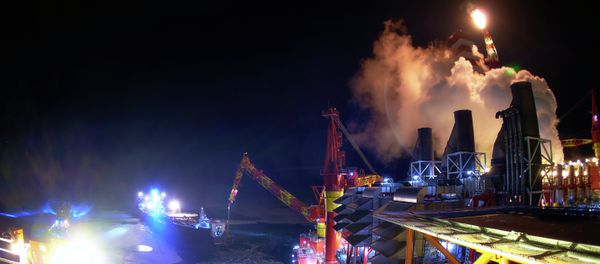 Prirazlomnaya offshore oil platform Prirazlomnaya offshore oil platform - Sputnik International