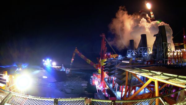 Prirazlomnaya offshore oil platform - Sputnik International