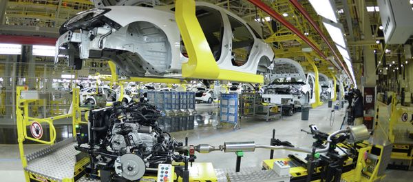US auto giant General Motors Buick cars being assembled at an auto plant in China US auto giant General Motors Buick cars being assembled at an auto plant in China - Sputnik International