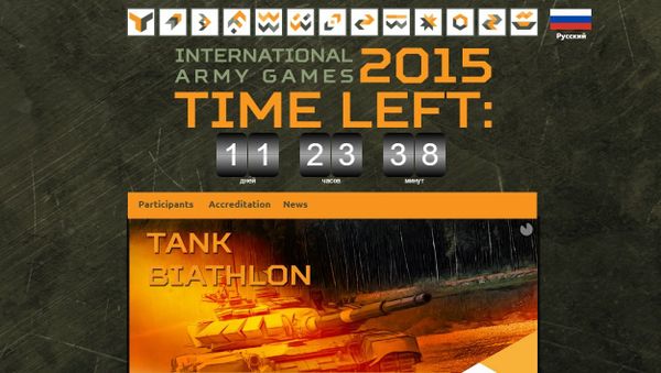 Army Games-2015 English-Language Page Army Games-2015 English-Language Page - Sputnik International