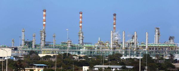 Mellitah Oil and Gas terminal on the outskirts of Zwara in western Libya - Sputnik International