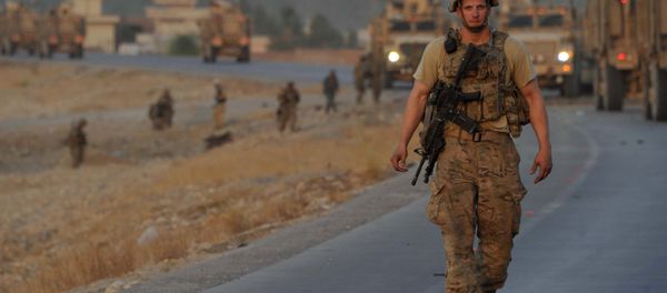 NATO officer in Afghanistan NATO officer in Afghanistan - Sputnik International