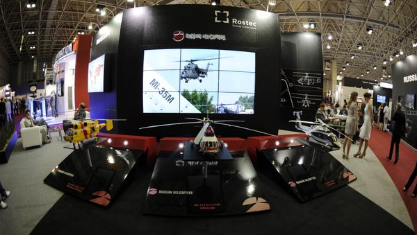 The Russian Rostec stand The Russian Rostec stand - Sputnik International