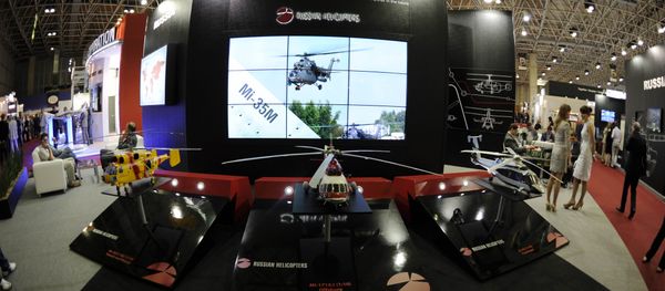 The Russian Rostec stand The Russian Rostec stand - Sputnik International