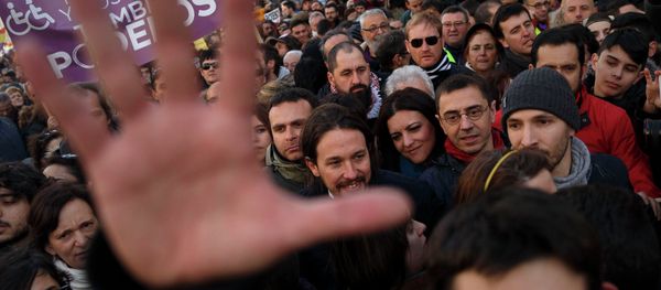 Spain Podemos rally - Sputnik International