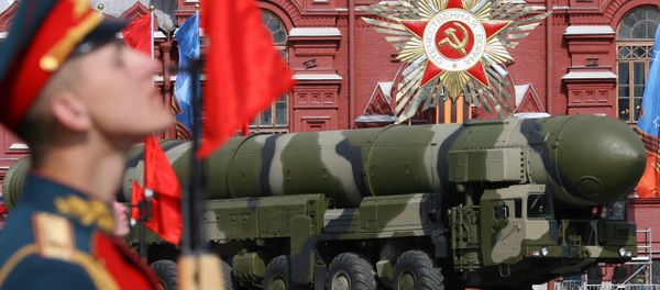 File Photo: A Russian Topol-M ICBM drives across Red Square in a Victory Day Parade in Moscow on May 9, 2008 File Photo: A Russian Topol-M ICBM drives across Red Square in a Victory Day Parade in Moscow on May 9, 2008 - Sputnik International