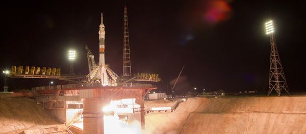 Launch of Soyuz TMA-17M from Baikonur Space Center - Sputnik International