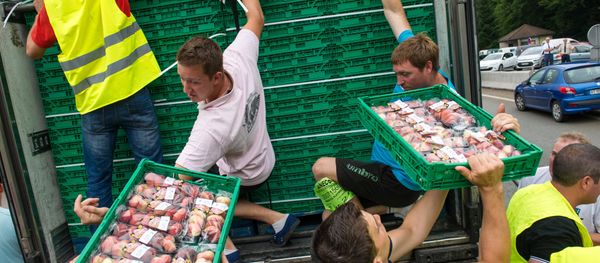 French farmers - Sputnik International