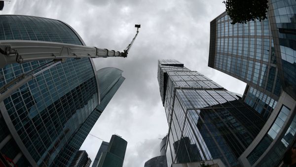 Moscow City business center Moscow City business center - Sputnik International