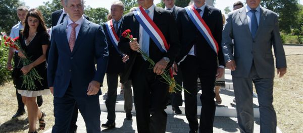 French MPs delegation visits Sevastopol - Sputnik International