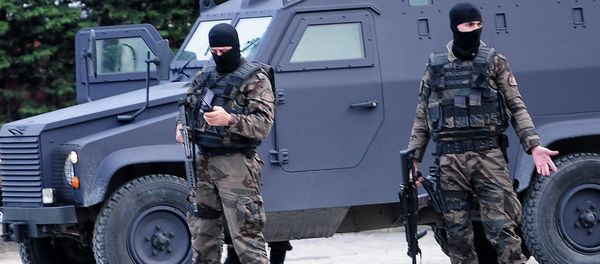 Turkish special force police officers - Sputnik International