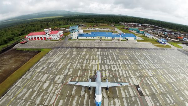 New airport opens on Iturup Island of the South Kuril Islands New airport opens on Iturup Island of the South Kuril Islands - Sputnik International