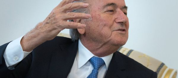 President Vladimir Putin meets with FIFA Presidentt Sepp Blatter President Vladimir Putin meets with FIFA Presidentt Sepp Blatter - Sputnik International