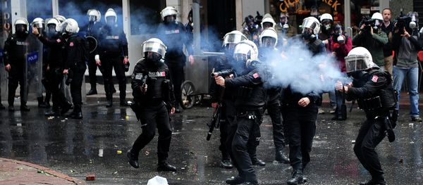 Turkish police fire use tear gas. File photo Turkish police fire use tear gas. File photo - Sputnik International