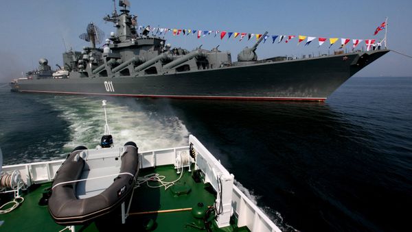 Guided missile cruiser Varyag - Sputnik International