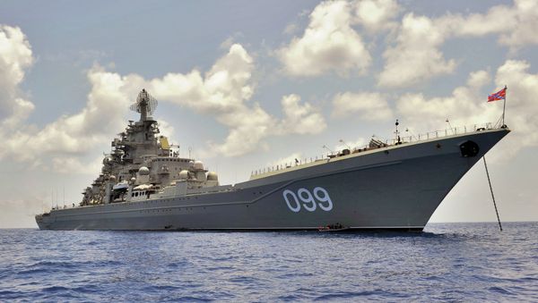 Pyotr Veliky heavy nuclear-powered cruiser Pyotr Veliky heavy nuclear-powered cruiser - Sputnik International