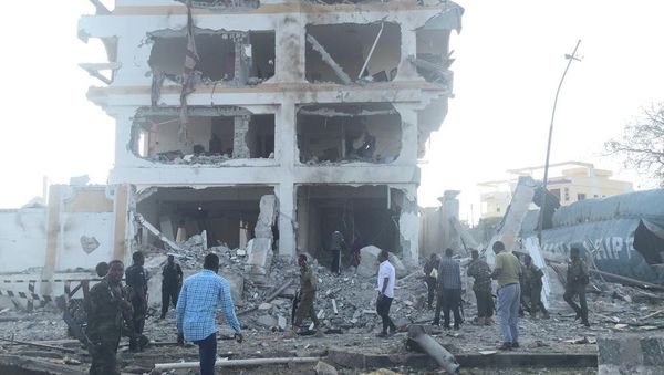 A large blast rocks the Somalian capital Mogadishu - Sputnik International