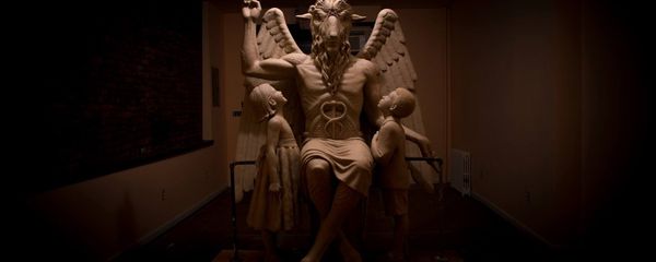A sculpture of the Satanic god Baphomet unveiled by The Satanic Temple in Detroit, Michigan A sculpture of the Satanic god Baphomet unveiled by The Satanic Temple in Detroit, Michigan - Sputnik International