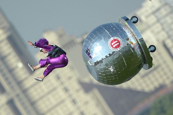 Geronimo! Red Bull Flugtag 2015 in Moscow - Sputnik International