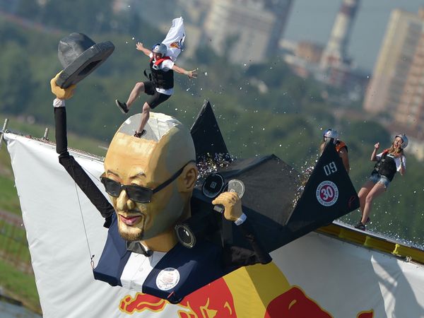 Geronimo! Red Bull Flugtag 2015 in Moscow - Sputnik International