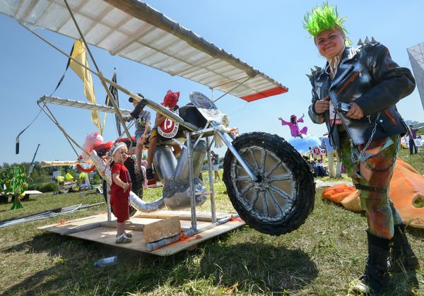 Geronimo! Red Bull Flugtag 2015 in Moscow - Sputnik International