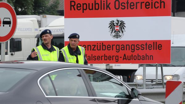 Austrian border Austrian border - Sputnik International