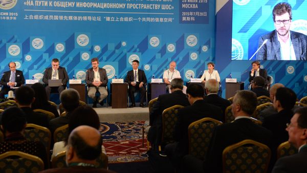 Forum of the Heads of the Leading SCO Media Outlets Towards a Common SCO Information Space - Sputnik International