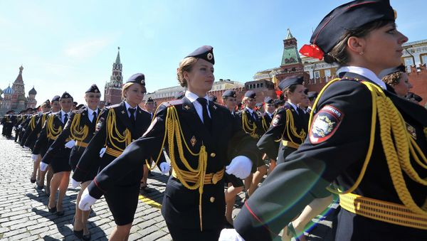 Presentation of diplomas to graduates of Moscow University of Internal Affairs Presentation of diplomas to graduates of Moscow University of Internal Affairs - Sputnik International