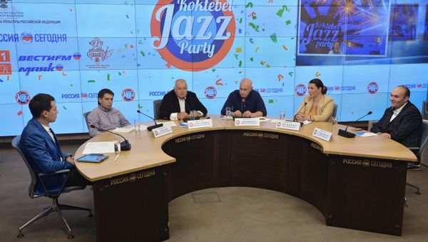 Koktebel Jazz Party 2015 press conference - Sputnik International