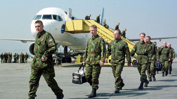 Finnish troops - Sputnik International