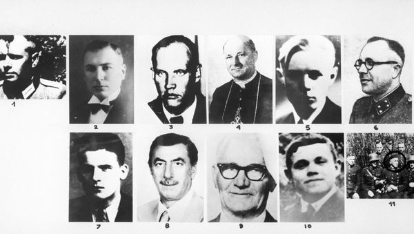 Nazi criminals during the Great Patriotic War of 1941-1945. Reproduction of a photo - Sputnik International