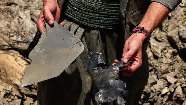 A member of the Kurdistan Workers' Party (PKK) A member of the Kurdistan Workers' Party (PKK) - Sputnik International