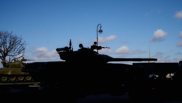 Rehearsing Victory Day parade in St.Petersburg - Sputnik International