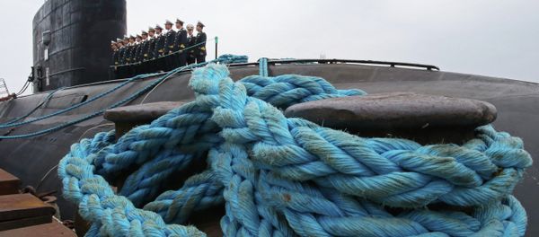 A Project 636 Varshavyanka diesel-electric submarine built for the Vietnamese Navy at the shipyard in Svetly, Kaliningrad region. - Sputnik International