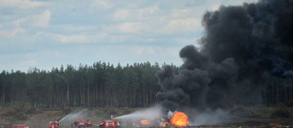 MI-28 helicopter crashes in Ryazan Region MI-28 helicopter crashes in Ryazan Region - Sputnik International