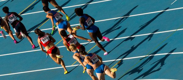 Athletes in the women's relay race at the World Championships in Athletics. (File) Athletes in the women's relay race at the World Championships in Athletics. (File) - Sputnik International