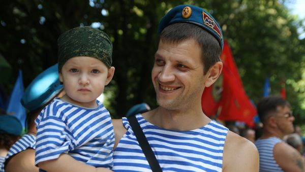 Paratroopers Day celebrations across Russia Paratroopers Day celebrations across Russia - Sputnik International