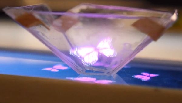 Turn your Smartphone into a Hologram Projector - Sputnik International