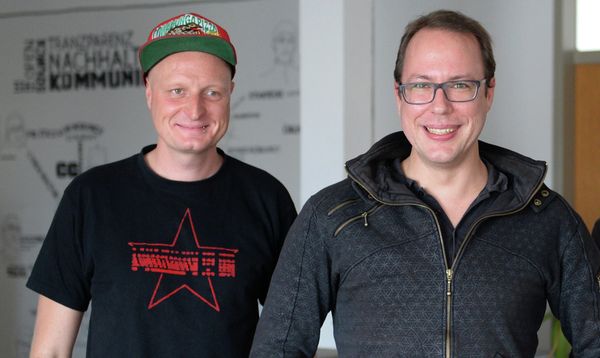 Markus Beckedahl, founder of the website Netzpolitik.org, right, and author of a blog Andre Meister, left, pose in their office in Berlin, Germany. Markus Beckedahl, founder of the website Netzpolitik.org, right, and author of a blog Andre Meister, left, pose in their office in Berlin, Germany. - Sputnik International