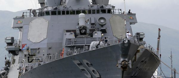 The U.S. Navy warship USS John McCain, an Arleigh-Burke class destroyer. File photo The U.S. Navy warship USS John McCain, an Arleigh-Burke class destroyer. File photo - Sputnik International