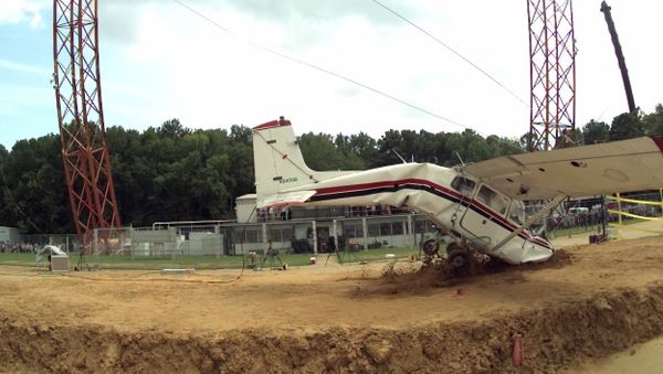 NASA Cessna crash test - Sputnik International