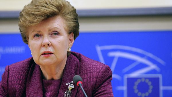 Vaira Vike-Freiberga, former Latvia's President - Sputnik International