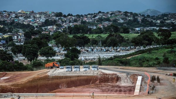 View of the Deodoro Olympic Park under construction, which will host several sports during the Rio 2016 Olympics Games, in Rio, Brazil, on April 2, 2015 View of the Deodoro Olympic Park under construction, which will host several sports during the Rio 2016 Olympics Games, in Rio, Brazil, on April 2, 2015 - Sputnik International