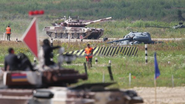World Tank Biathlon Championship. Individual race - Sputnik International