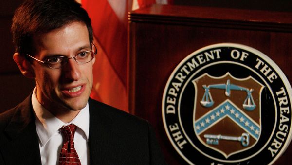 Adam Szubin, director of the Treasury Department's Office of Foreign Assets Control, is interviewed by The Associated Press at the Treasury Department in Washington. File photo - Sputnik International