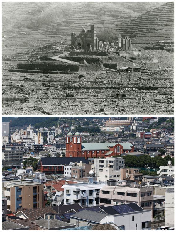 Shades of War: Hiroshima and Nagasaki Then and Now Shades of War: Hiroshima and Nagasaki Then and Now - Sputnik International