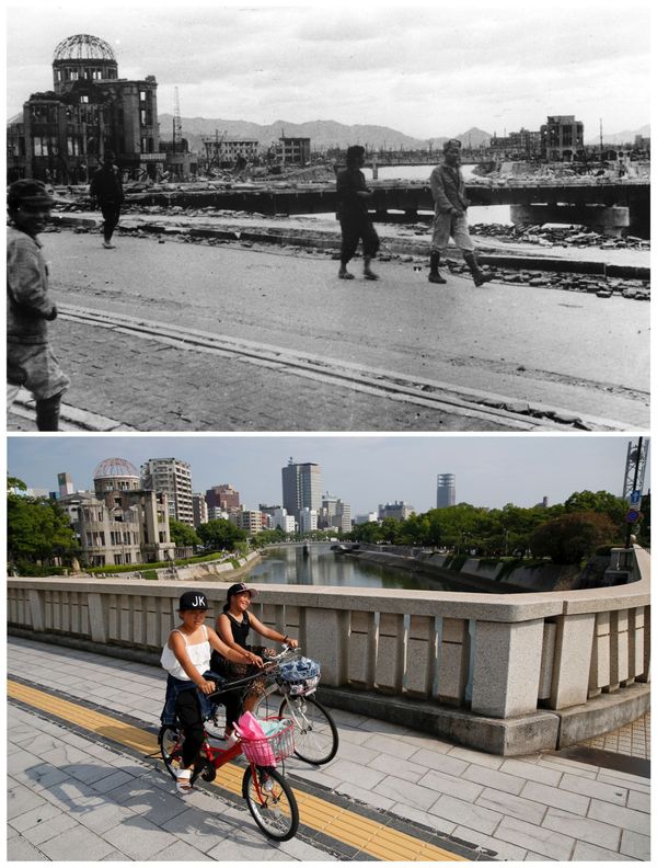 Shades of War: Hiroshima and Nagasaki Then and Now Shades of War: Hiroshima and Nagasaki Then and Now - Sputnik International