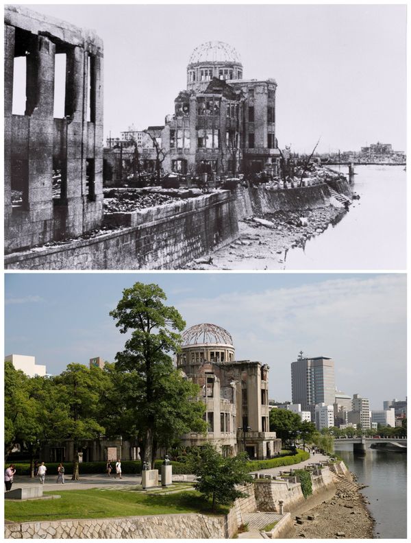 Shades of War: Hiroshima and Nagasaki Then and Now Shades of War: Hiroshima and Nagasaki Then and Now - Sputnik International
