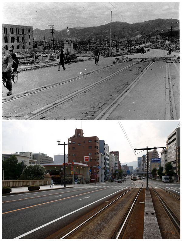 Shades of War: Hiroshima and Nagasaki Then and Now Shades of War: Hiroshima and Nagasaki Then and Now - Sputnik International